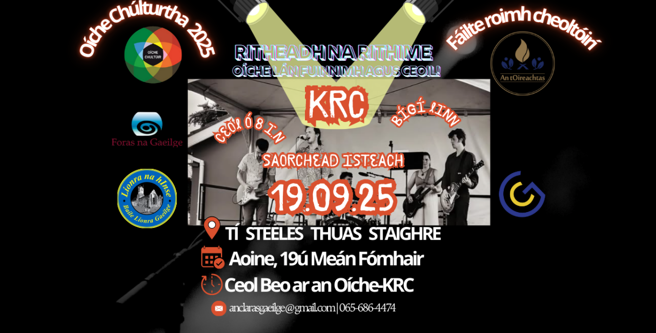 🎶 Ritheadh na Rithime – Oíche Chultúir 2025 🎶